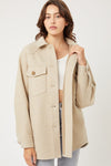 JQ Fleece Oversized Shacket - Artemisia Clothing Shop