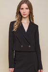 Chic Cropped Blazer - Artemisia Clothing Shop