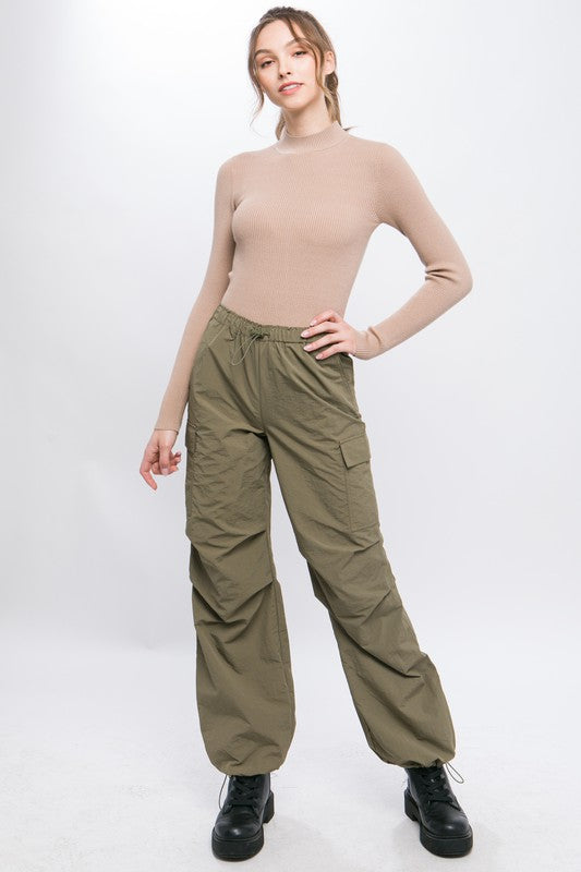 Parachute Cargo Pants - Artemisia Clothing Shop