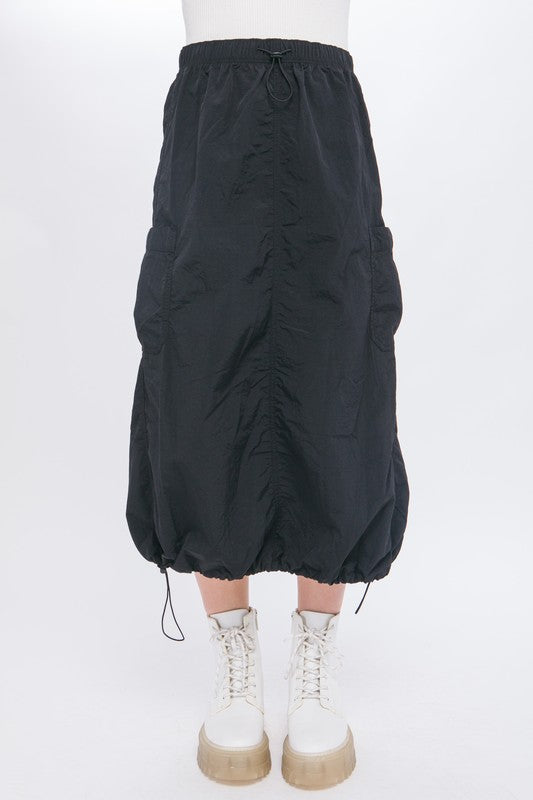 Trendy Parachute Skirt - Artemisia Clothing Shop
