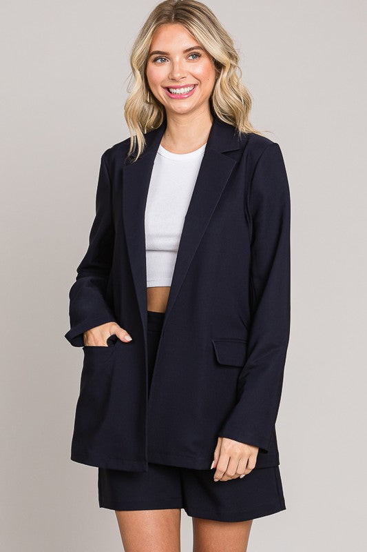 Chic Oversized Blazer Jacket - Artemisia Clothing Shop