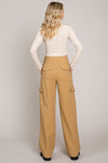 Flap Pocket Twill Pants - Artemisia Clothing Shop