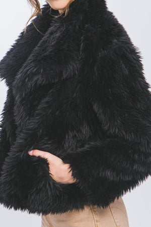Extremly Soft  Faux Fur Jacket