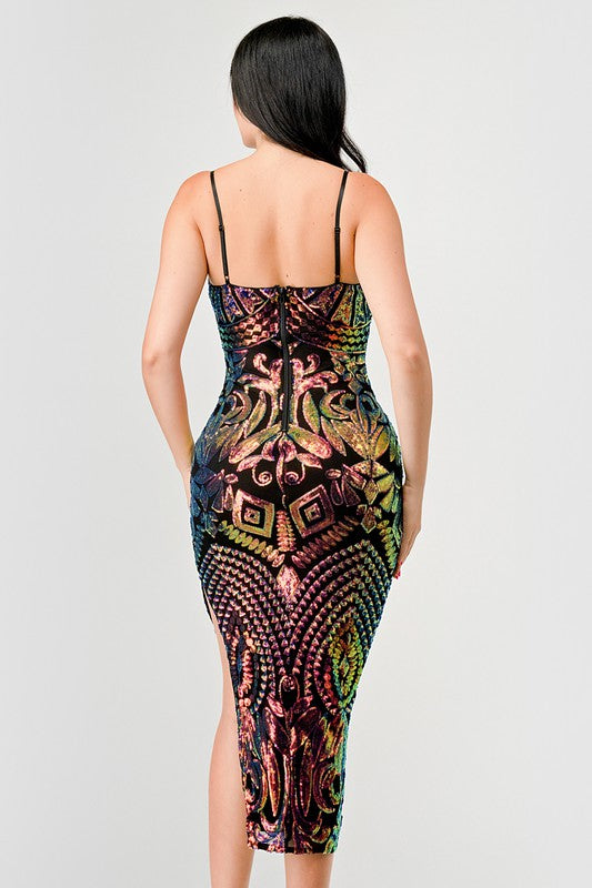 Luxe Sequin Bodycon Dress - Artemisia Clothing Shop