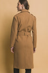 Tie-Front Trench Coat