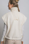 Fleece Bow Detail Vest