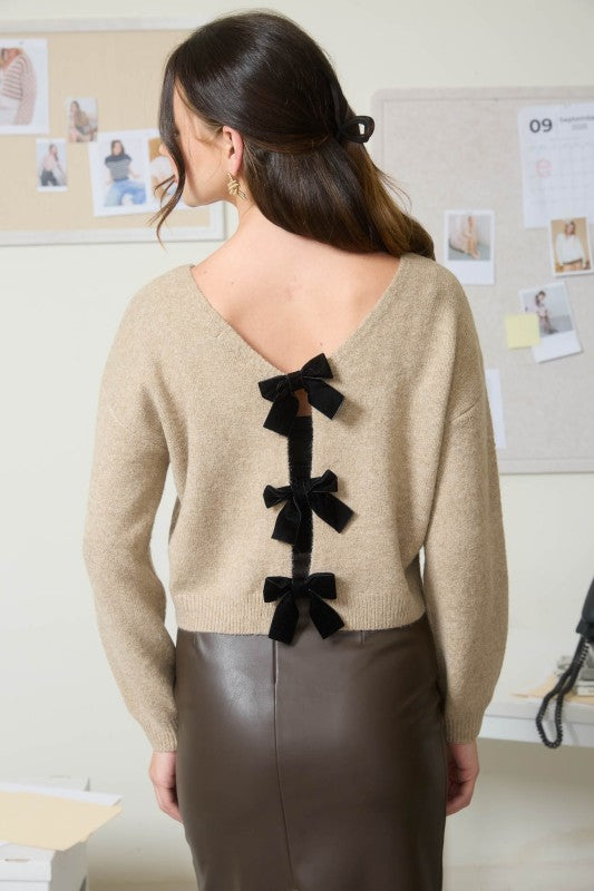 Bow Tie Sweater