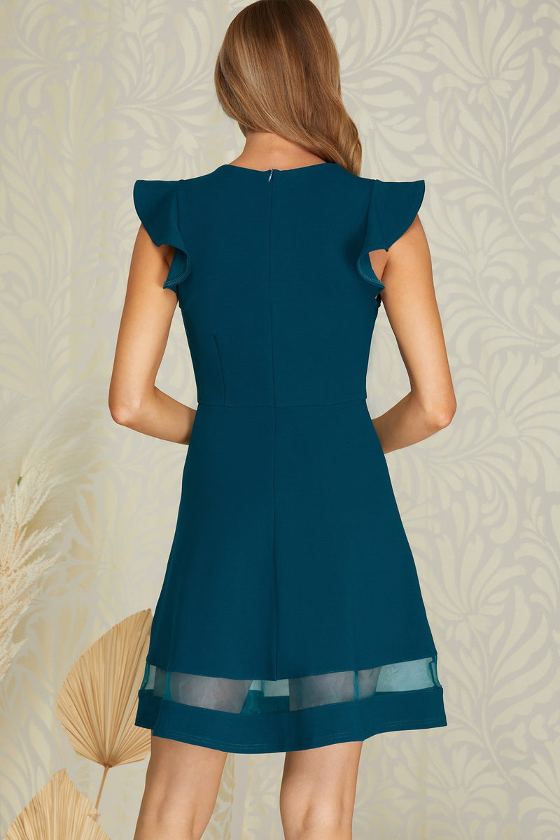Stunning Cap Sleeve Dress - Artemisia Clothing Shop