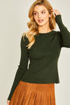 Criss Cross Sweater Top - Artemisia Clothing Shop