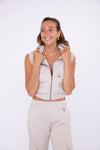 Hoodie Vest Top - Artemisia Clothing Shop