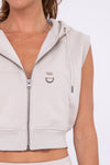 Hoodie Vest Top - Artemisia Clothing Shop