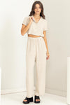 Jumpsuit With Button Detail Shirt - Artemisia Clothing Shop